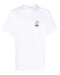 Honey Fucking Dijon X Basquiat Logo Print Cotton T Shirt