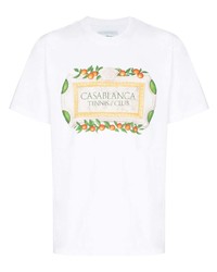 Casablanca X Browns 50 Tennis Club Crew Neck T Shirt