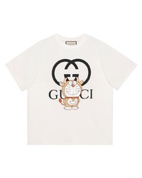 Gucci X Dormon Logo Print T Shirt