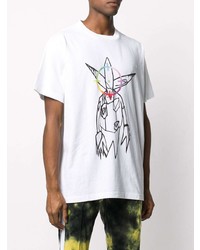 Off-White X Futura Alien Print T Shirt