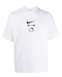 Nike X Hello Kitty Logo Print T Shirt