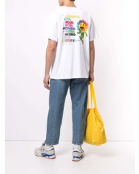 Takashi Murakami X J Balvin Floral Print T Shirt