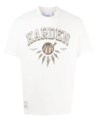 Neil Barrett X James Harden Logo Print Cotton T Shirt