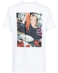 Anti Social Social Club X Martha Stewart Graphic Print Lobster T Shirt