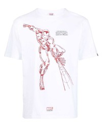 A Bathing Ape X Marvel Iron Man Print T Shirt