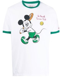MC2 Saint Barth X Mickey Mouse Tennis T Shirt