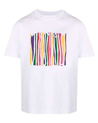 Palm Angels X Missoni Melting Logo Print T Shirt