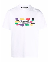 Palm Angels X Missoni Sport Logo Print T Shirt