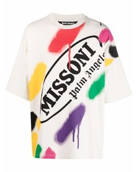 Palm Angels X Missoni Sport Logo Print T Shirt