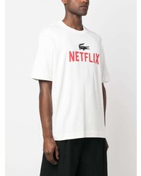 Lacoste X Netflix Cotton T Shirt