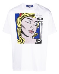 Junya Watanabe MAN X Roy Lichtenstein Pop Art Print T Shirt
