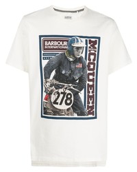 Barbour International X Steve Mcqueen Delaney Graphic Print T Shirt