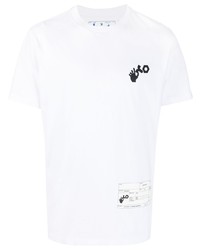 Off-White X Teenage Engineering Logo Print Cotton T Shirt