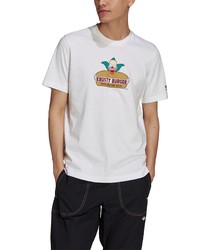 adidas X The Simpsons Krusty Burger Graphic Tee