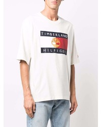 Tommy Hilfiger X Timberland Logo Print T Shirt