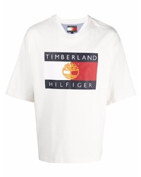 Tommy Hilfiger X Timberland Logo Print T Shirt
