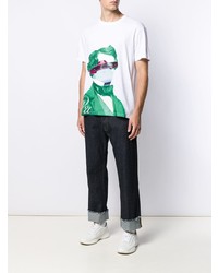 Valentino X Undercover Ufo Print T Shirt