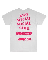 Anti Social Social Club X Undftd X F1 T Shirt