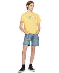 Polo Ralph Lauren Yellow Printed T Shirt