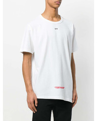 Off-White Youth Print T Shirt