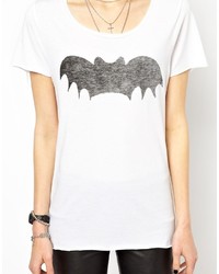 Zoe Karssen T Shirt With Bat Print