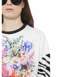 Ungaro Floral Printed Cotton Sweatshirt