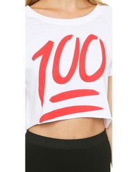 Chrldr 100 Crop Tee