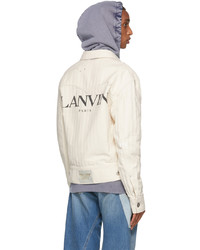 Lanvin Off White Gallery Dept Edition Denim Paint Mark Jacket