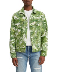 Levi's Vintage Fit Tropical Print Trucker Jacket