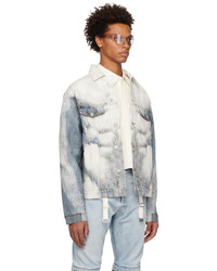 Y/Project White Blue Jean Paul Edition Denim Jacket