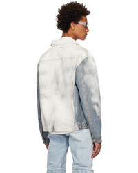 Y/Project White Blue Jean Paul Edition Denim Jacket
