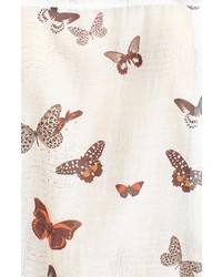 The Kooples Butterfly Print Cotton Silk Shirt