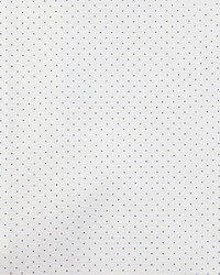 Eton Contemporary Fit Pindot Print Dress Shirt White