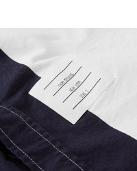 Thom Browne Slim Fit Button Down Collar Printed Cotton Oxford Shirt