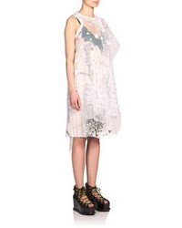 Sacai Asymmetrical Bandana Print Dress