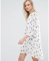 Liquorish Cactus Print Tunic Dress