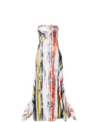 Rubin Singer Painted Stripe Gown