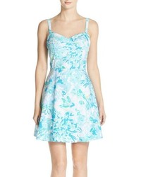 Lilly Pulitzer Willow Print Cotton Fit Flare Dress