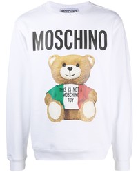 Moschino Teddy Bear Crew Neck Sweatshirt