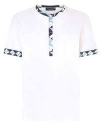 Dolce & Gabbana Majolica Trim T Shirt