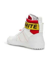 Off-White Industrial Belt Hi Top Sneakers