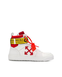 Off-White Industrial Belt Hi Top Sneakers