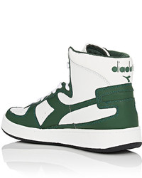Diadora Mi Basket Leather Sneakers