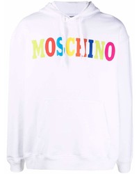Moschino Colour Blocked Logo Hoodie