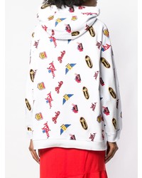 MSGM Embroidered Details Hoodie