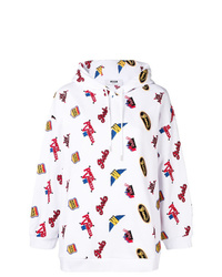 MSGM Embroidered Details Hoodie