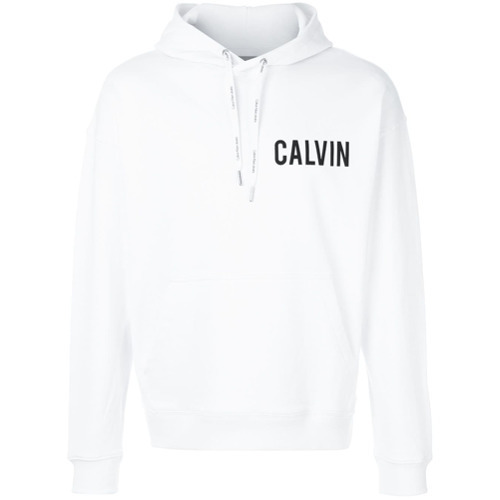 white calvin klein hoodie