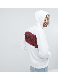 Reclaimed Vintage Inspired Oversized Check Sold Out Hoodie