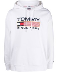 Tommy Jeans Logo Print Drawstring Hoodie
