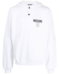 Moschino Logo Pullover Hoodie